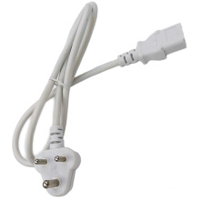 South Africa 3 Pins Plug to IEC C13 LSZH Power Cord